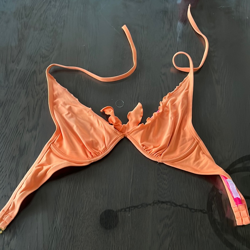 ORANGE/PINK Victorias Secret Sexy Bra